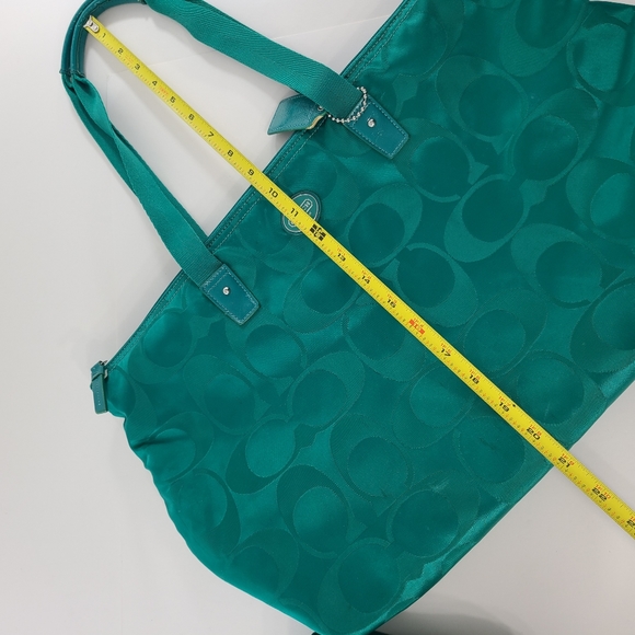 🦃Coach Packable Travel Tote Makeup Bag Hanging Toiletry Collapsible Bag Set - Picture 7 of 16